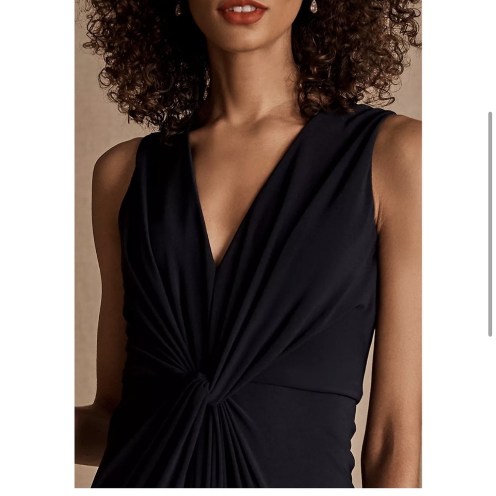 BHLDN Cortine Black maxi Dress size 4 - Picture 3 of 15